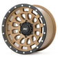 Rough Country 87 Series Wheel | Simulated Beadlock | Bronze/Black | 17x8.5 | 5x5 | +0mm