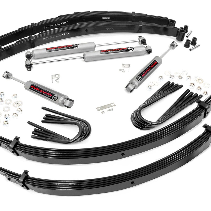 2 Inch Lift | 52 Inch Rear Springs | Chevy/GMC 3/4-Ton Suburban/C25/K25 Truck (77-87)