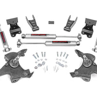 Lowering Kit | 2 Inch FR | 4 Inch RR | Chevy C1500/K1500 Truck 2WD (88-99)