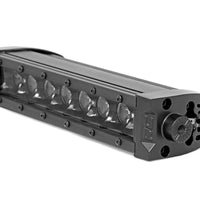 8 Inch Black Series LED Light Bar | Single Row | Amber DRL