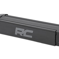 8 Inch Black Series LED Light Bar | Single Row | Cool White DRL