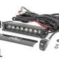 8 Inch Black Series LED Light Bar | Single Row | Amber DRL