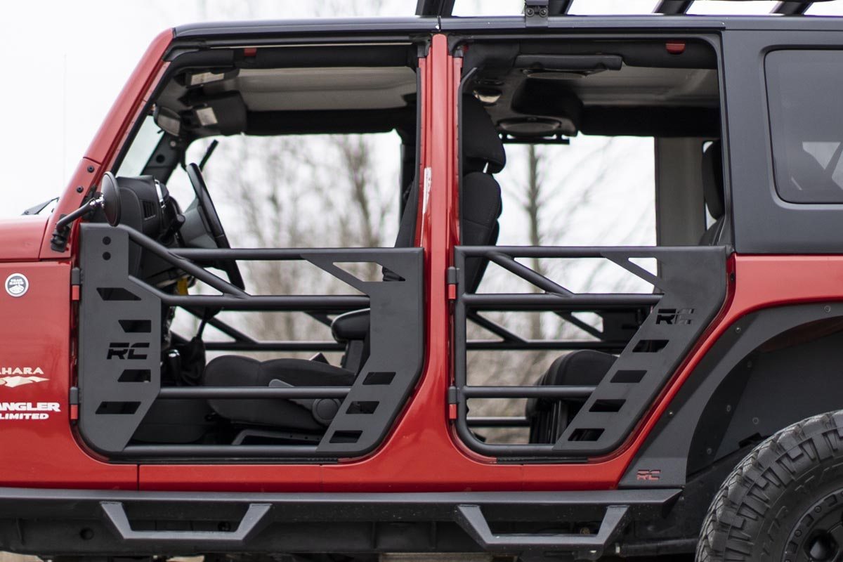 Tubular Doors | Front | Jeep Wrangler JK/Wrangler Unlimited  (2007-2018)