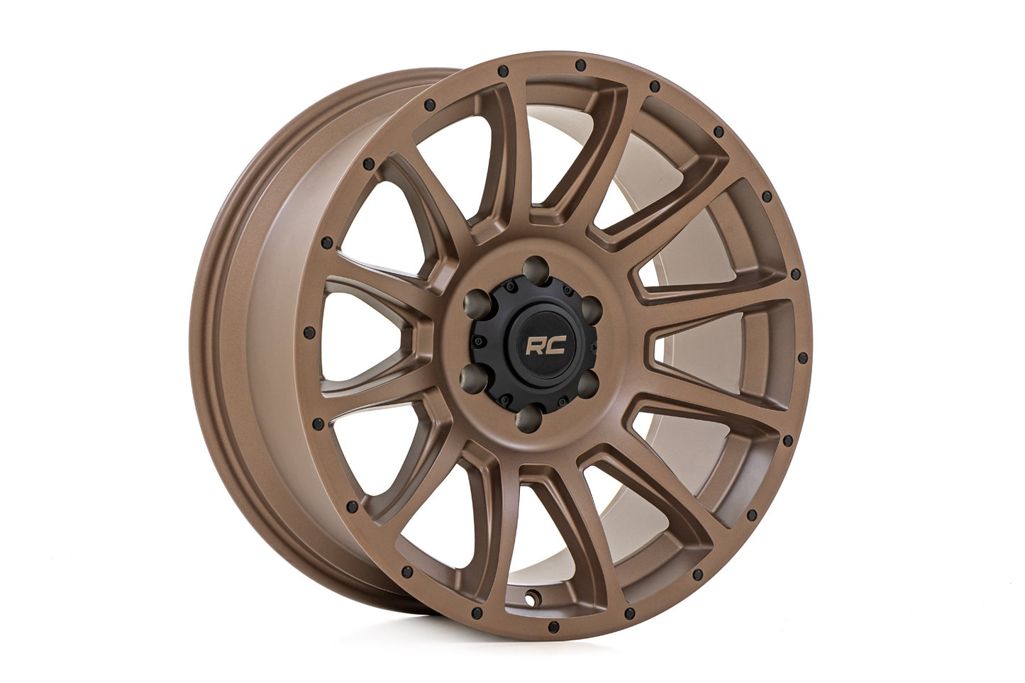 Rough Country 90 Series Wheel | One-Piece | Bronze | 20x10 | 8x180 | -19mm