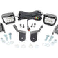 LED Light Kit | Cage Mount | 2" Chrome Pair | Wide Angle | Honda Pioneer 1000