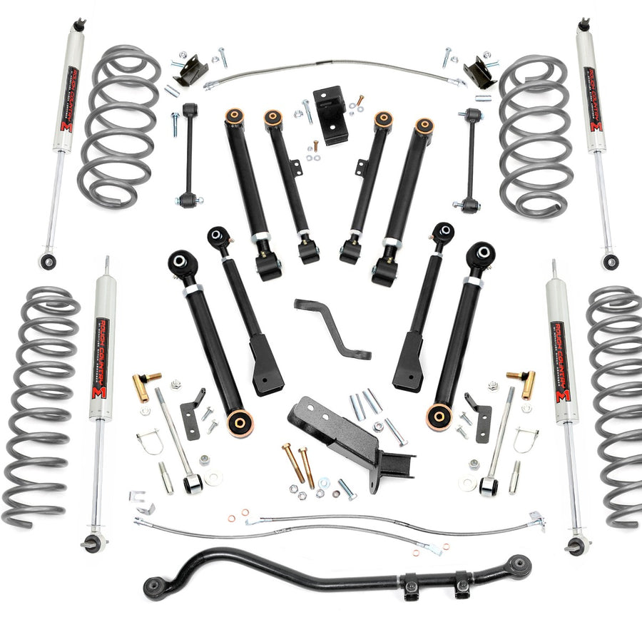 4 Inch Lift Kit | X-Series | M1 | Jeep Wrangler TJ (97-06)/Wrangler Unlimited (04-06)