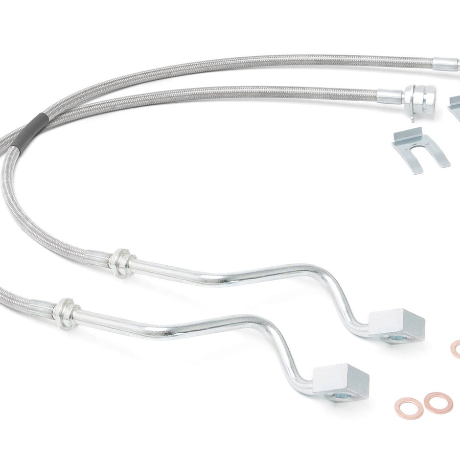 Brake Lines | Stainless | FR | 4-8 Inch Lift | Ford F-250/F-350 Super Duty (99-04)
