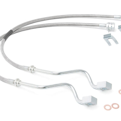 Brake Lines | Stainless | FR | 4-8 Inch Lift | Ford F-250/F-350 Super Duty (99-04)