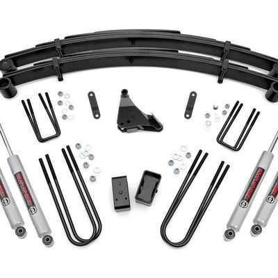 4 Inch Lift Kit | Rear Blocks | Ford F-250/F-350 Super Duty 4WD (1999-2004)