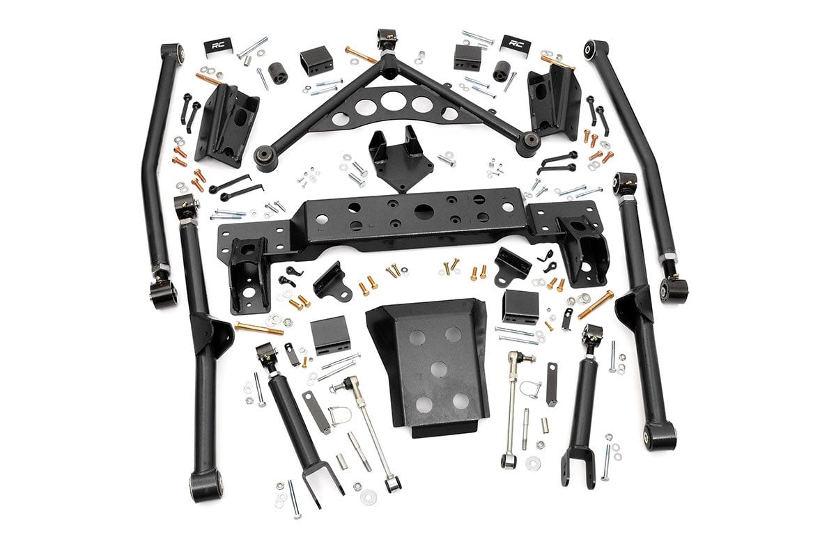 Long Arm Upgrade Kit | 4 Inch Lift | Jeep Grand Cherokee WJ 4WD (1999-2004)