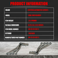 Long Tube LS Swap Headers for 60-91 Chevy & GMC  Trucks C10 C20 C30 2wd and More