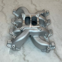 Dual Plane Carburetor Intake Manifold For Cathedral Port LS Engines