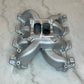 Dual Plane Carburetor Intake Manifold For Cathedral Port LS Engines