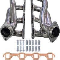 Stainless Shorty Headers – 1979–1993 Mustang 5.0L with Upgraded Copper Gaskets