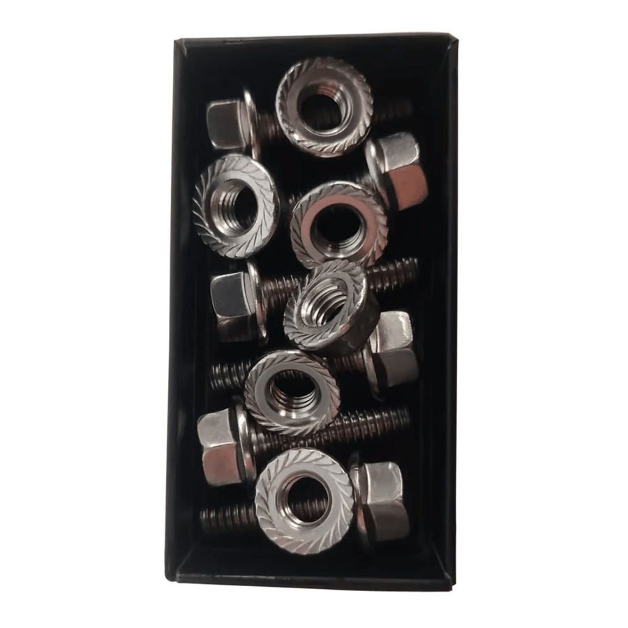 M10 x 1.5 Stainless Header Collector Bolt Kit – 12-Piece