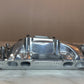 Polished Aluminum Intake Manifold For Big Block Chevy. Dual Plane Air Gap Design, Oval Port