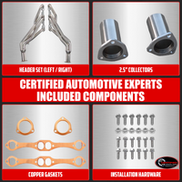 Stainless Long Tube Headers – 1988–1998 GM 5.0 5.7