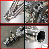Stainless Shorty Headers – LS Swap V-Band