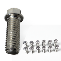 Chrome Header Bolts Set of 12 – 3/8-16 for Small & Big Block V8