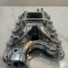 Polished Aluminum Intake Manifold for Ford 351W, Single Plane Air Gap