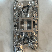 Polished Aluminum Single Plane Intake Manifold for Small Block Ford 289 302