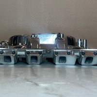 Polished Aluminum Intake Manifold For Ford FE Series  Dual Plane 1500-6500 RPM