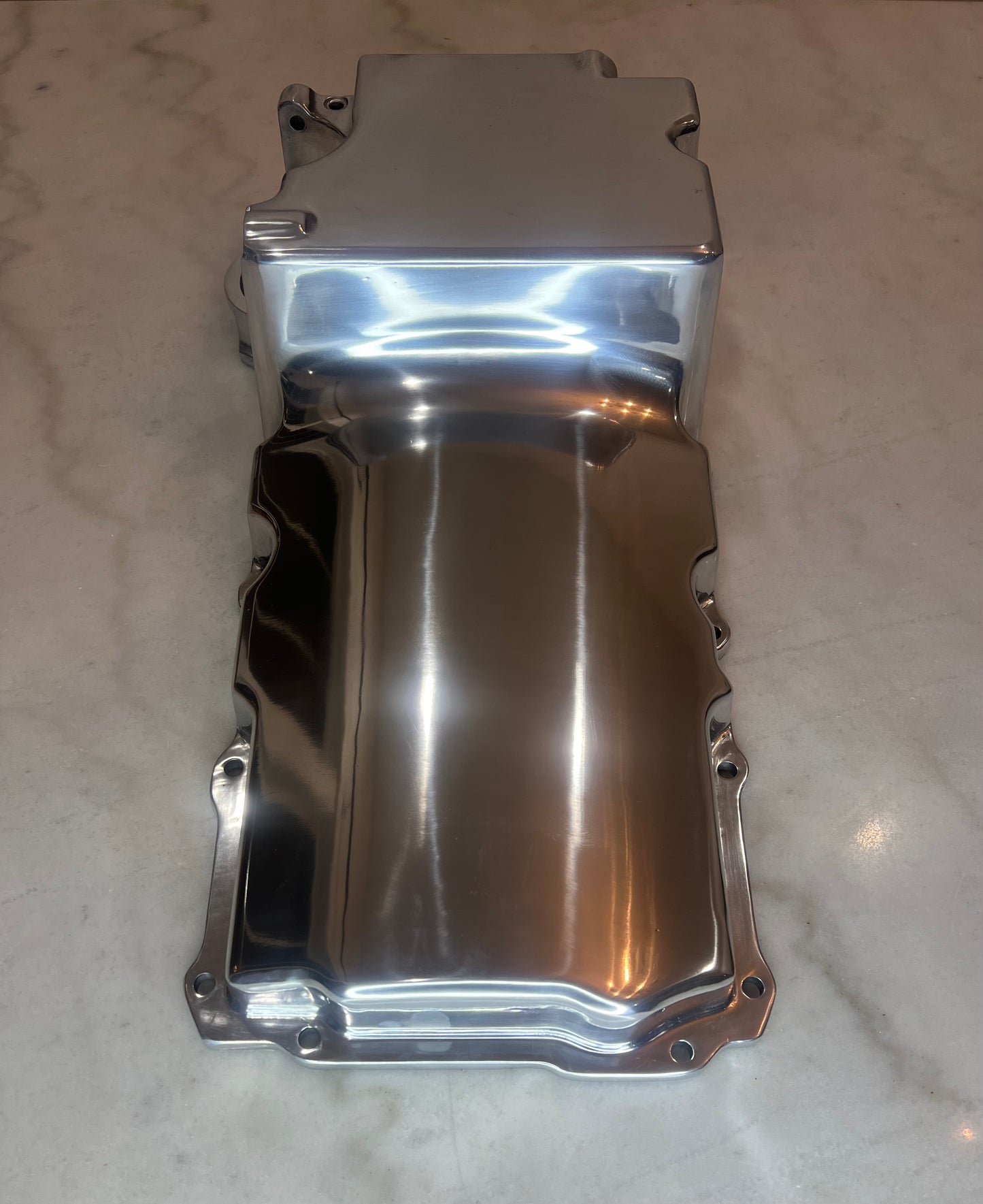 Low Profile LS Swap Oil Pan Kit, Polished Finish