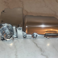 Low Profile LS Swap Oil Pan Kit, Polished Finish