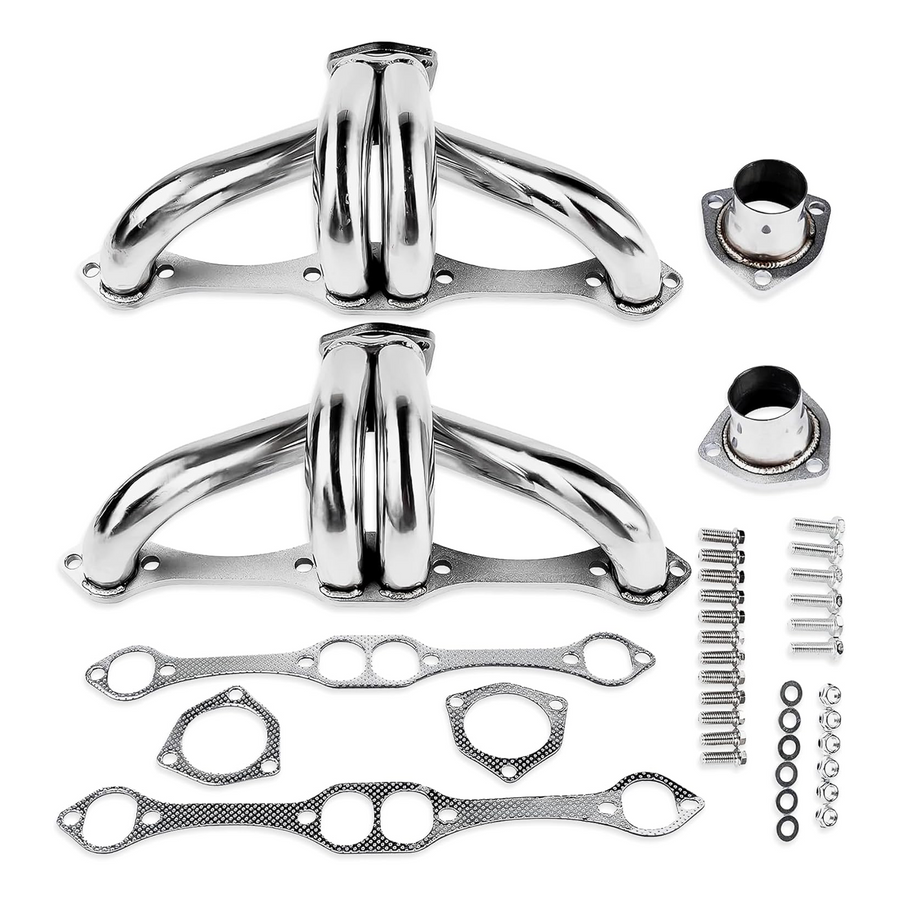 Stainless Block Hugger Headers – SBC