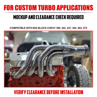 BBC Big Block FOR Chevy - Turbo Header