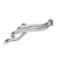 2007-2013 Chevy Silverado Sierra 1500 Long Tube Exhaust Headers 4.8 5.3 6.0 6.2 Vortec GMT900 with Off Road Y Pipe Stainless Steel