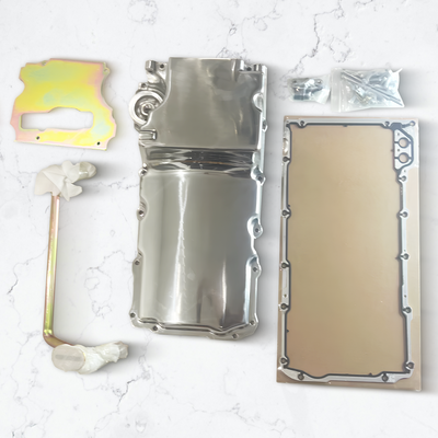 Low Profile LS Swap Oil Pan Kit, Polished Finish