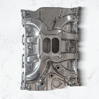 Polished Aluminum Intake Manifold For Ford FE Series  Dual Plane 1500-6500 RPM