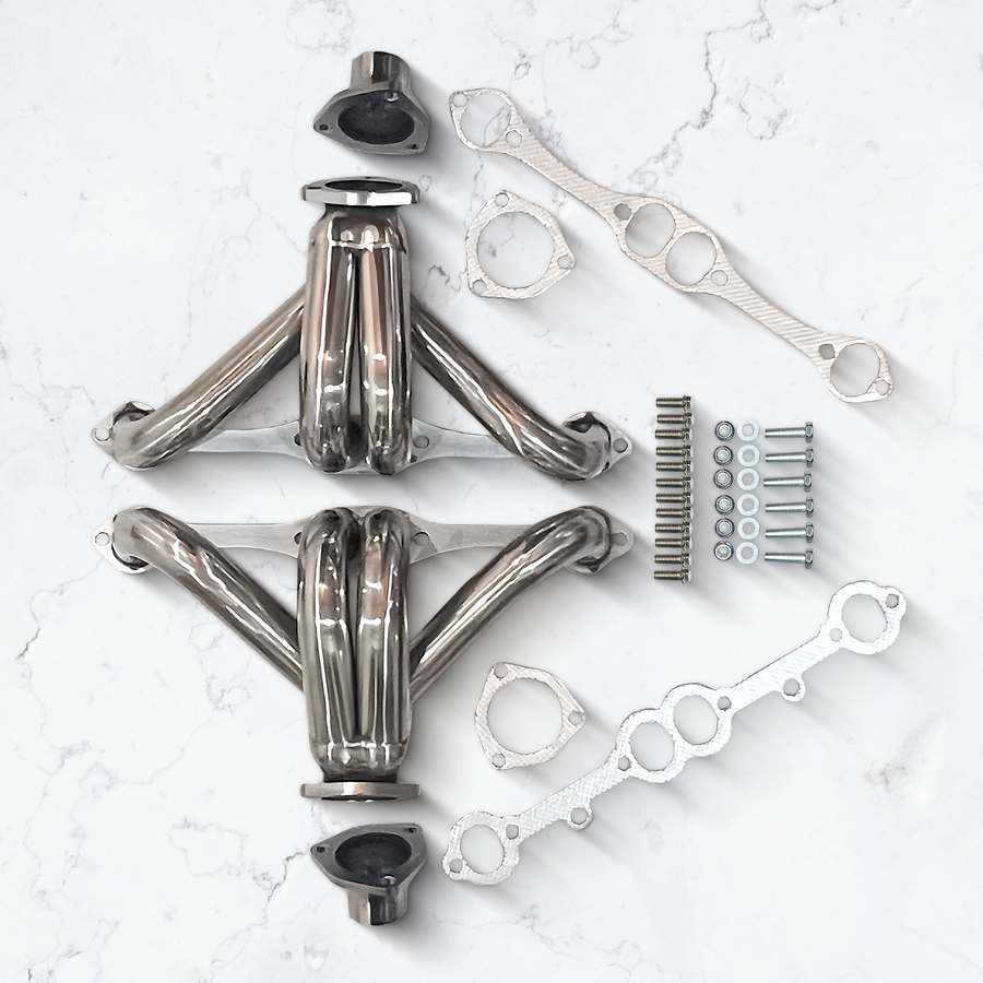 Stainless Steel Block Hugger Headers For Small Block Chevy SBC 305 327 350 400