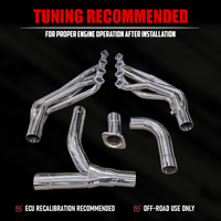 Exhaust Header for 1999–2006 GM 4.8L/5.3L/6.0L – Polished