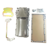Low Profile LS Swap Oil Pan Kit, Polished Finish