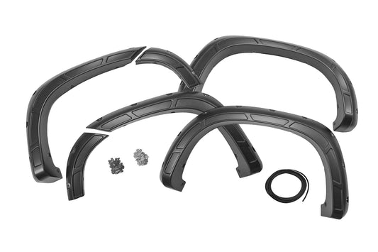 Fender Flares | Defender | GBA Black | Chevy Silverado 1500 2WD/4WD (19-24)