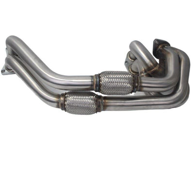 Subaru EJ Exhaust Header for WRX STI Legacy GT 2002–2013 Polished Stainless