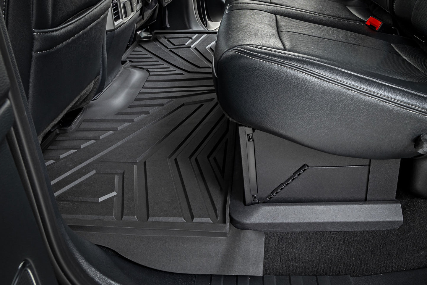 Flex-Fit Floor Mats | Front and Rear | Ford F-250/F-350 Super Duty (17-24)