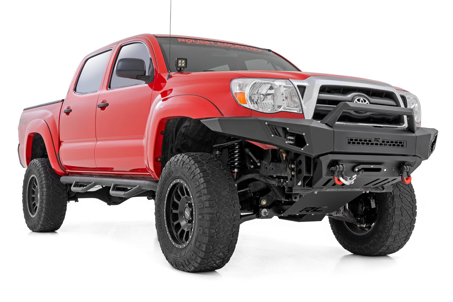 LED Light Kit | Ditch Mount | 2" Black Pair | White DRL | Toyota Tacoma (05-15)