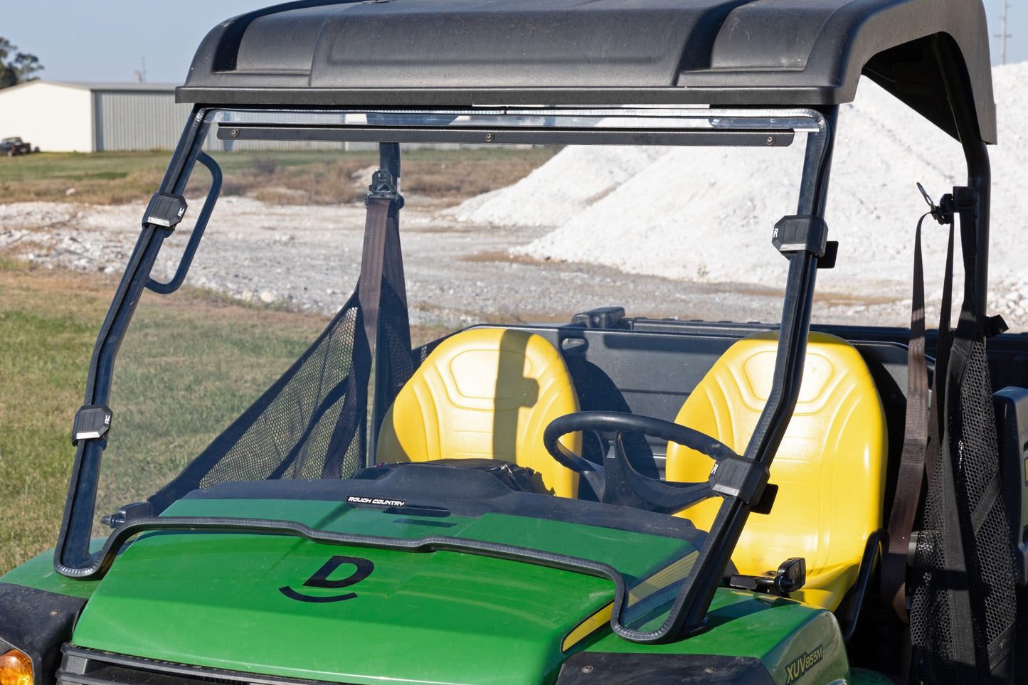 Full Windshield | Scratch Resistant | John Deere Gator 825i