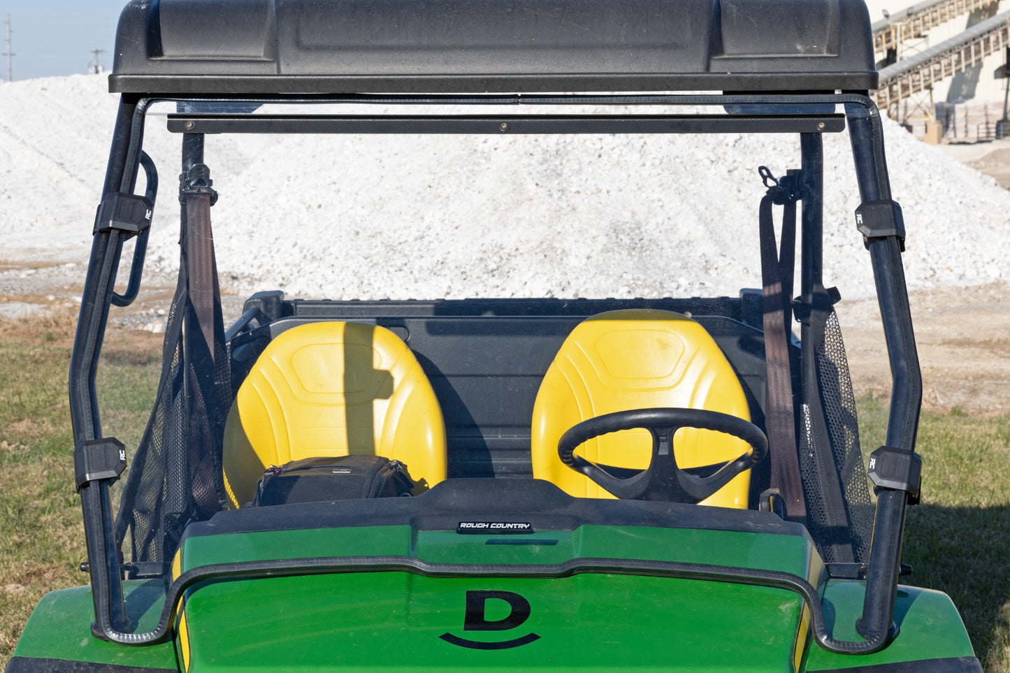 Full Windshield | Scratch Resistant | John Deere Gator 825i