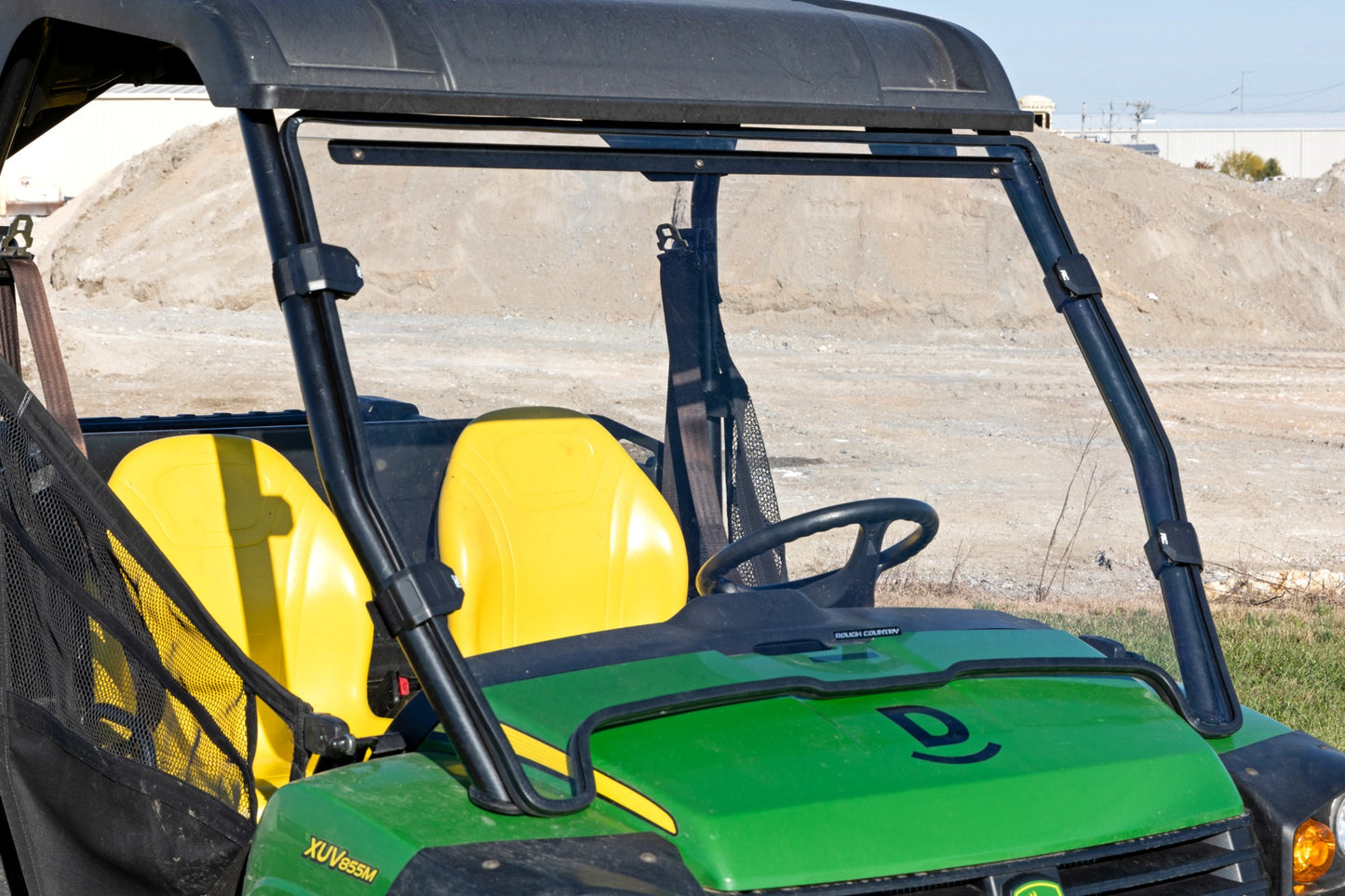 Full Windshield | Scratch Resistant | John Deere Gator 825i