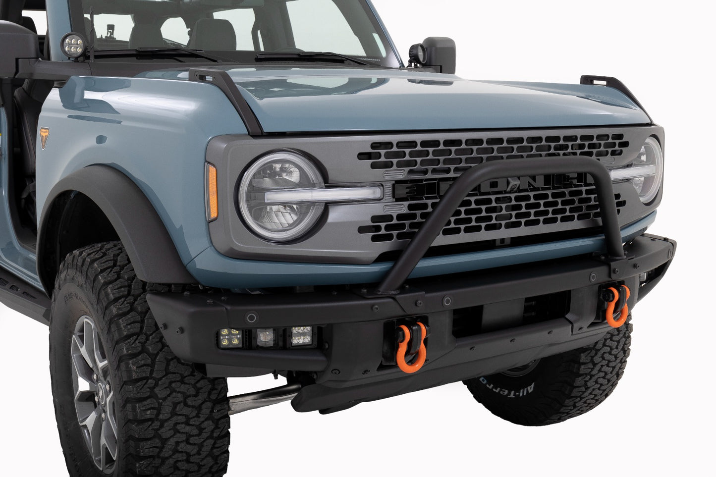 Safari Bar | 6.5 Inch Round LED | OE Modular Steel | Ford Bronco 4WD (21-24)