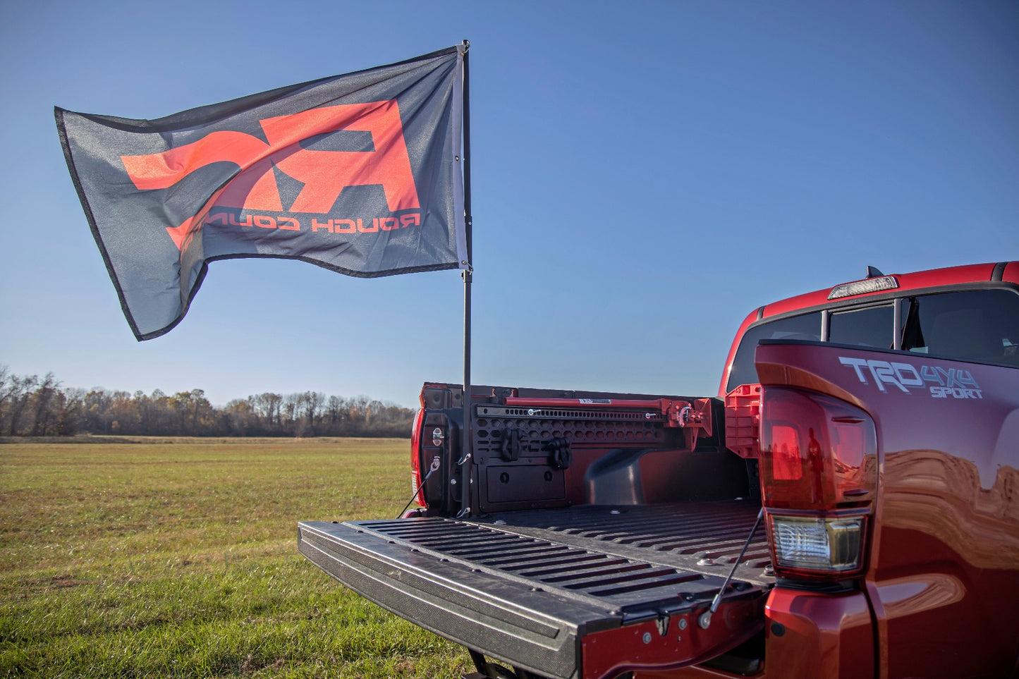 Flag Pole Holder | Bed Rail