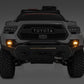 LED Fog Light Kit | 3.5 Inch Round Black Series | Amber DRL | Toyota Tacoma (16-23)