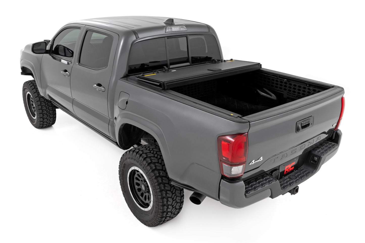 Hard Tri-Fold Flip Up Bed Cover | 6' Bed | Toyota Tacoma 2WD/4WD (2016-2023)