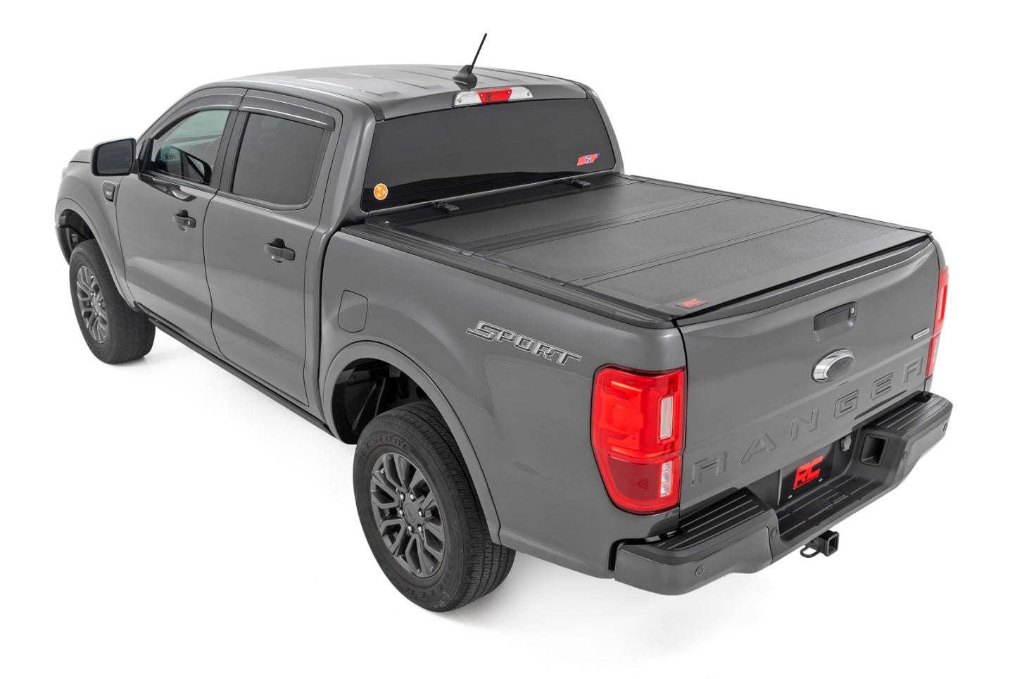 Hard Tri-Fold Flip Up Bed Cover | 6' Bed | Ford Ranger 2WD/4WD (2019-2023)