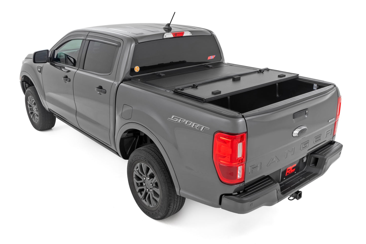 Hard Tri-Fold Flip Up Bed Cover | 6' Bed | Ford Ranger 2WD/4WD (2019-2023)