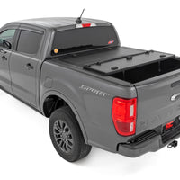 Hard Tri-Fold Flip Up Bed Cover | 5' Bed | Ford Ranger 2WD/4WD (2019-2023)